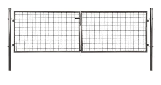 FLORAWORLD Doppeltor »Standard«, Türmaße BxH: 300 x 80 cm - grau