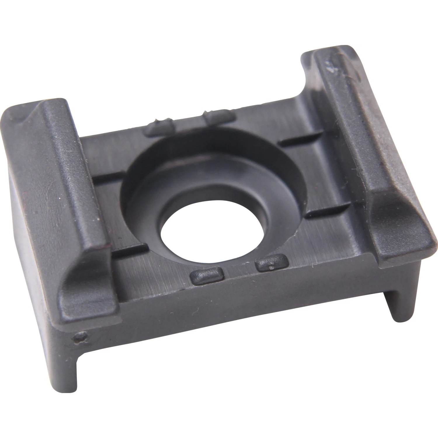 FLORAWORLD Auflagebock, BxHxT: 5 x 1,8 x 3,5 cm, für Eckpfosten Classic, Comfort und Premium - grau