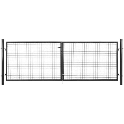 FLORAWORLD Doppeltor »Carat«, Türmaße BxH: 300 x 100 cm - grau