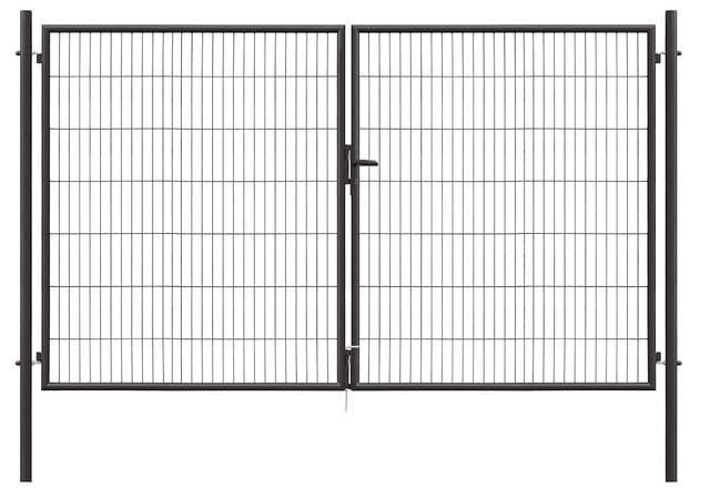 FLORAWORLD Doppeltor »Classic«, Türmaße BxH: 300 x 175 cm - grau