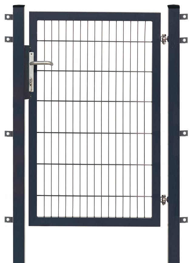 FLORAWORLD Systemtor »Premium«, Türmaße BxH: 100 x 140 cm - grau