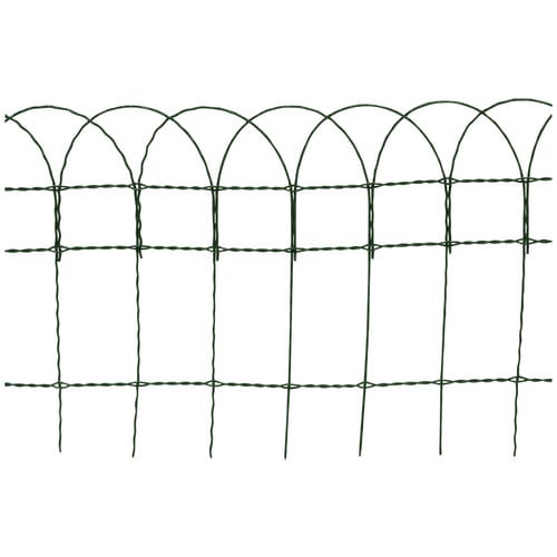 FLORAWORLD Ziergeflecht, HxL: 65 x 2500 cm, Stahl, grün - gruen