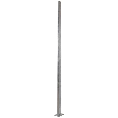 FLORAWORLD Pfosten, Stahl, BxLxT: 6 x 180 x 3 cm - silberfarben