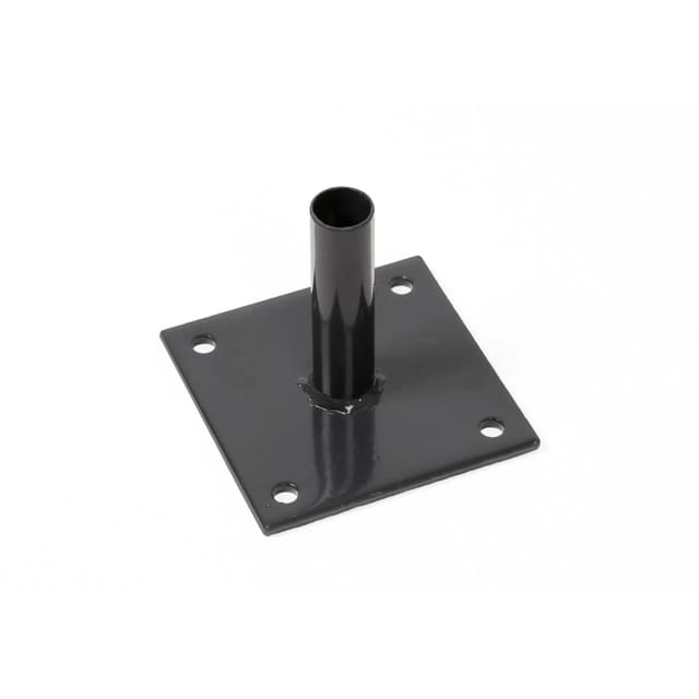 FLORAWORLD Bodenplatte, Stahl, BxHxT: 12 x 10,5 x 12 cm - grau