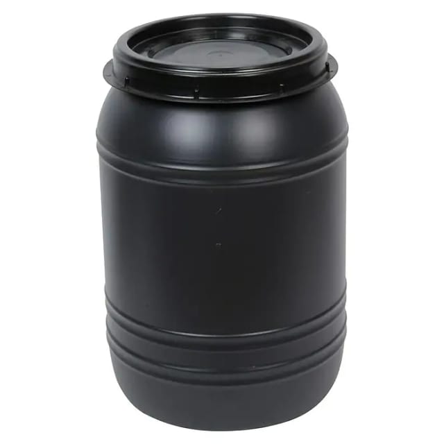 FLORAWORLD Kleinfass »Classic«, 60 l, schwarz, Höhe: 61 cm