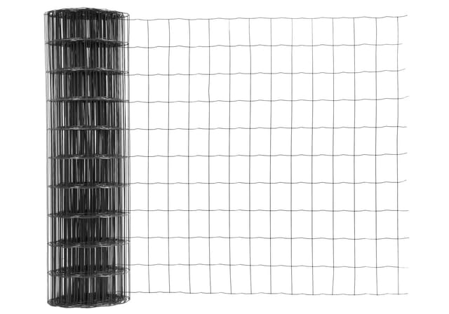 FLORAWORLD Gitterzaun, HxL: 120 x 250 cm, Stahl, anthrazit - grau