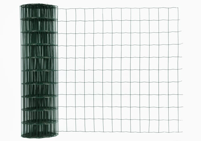 FLORAWORLD Gitterzaun, HxL: 100 x 2500 cm, Stahl, grün - gruen