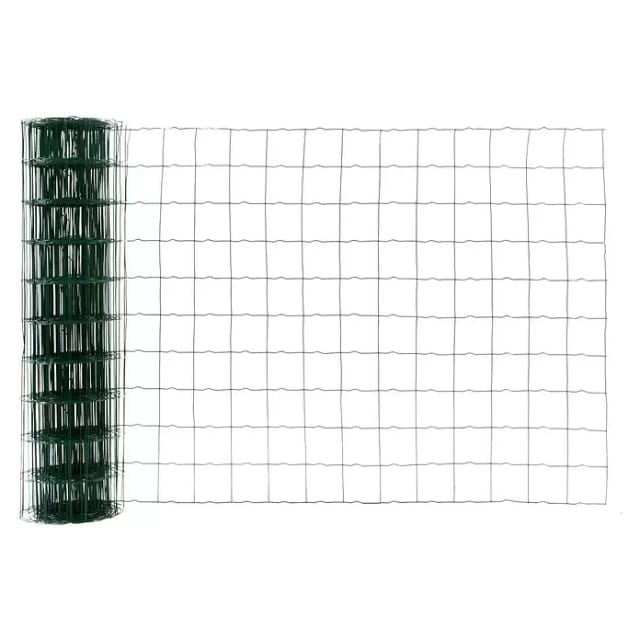 FLORAWORLD Gitterzaun, HxL: 100 x 2000 cm, Stahl, grün - gruen