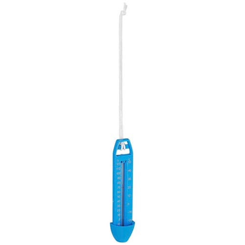 Mr. GARDENER Schwimmbadthermometer, Kunststoff, blau