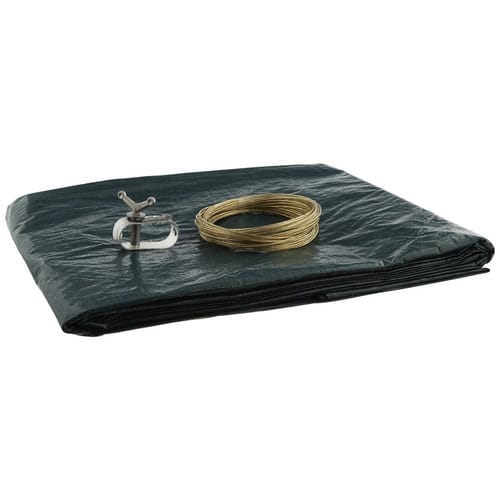 Mr. GARDENER Winterabdeckplane »Extra-Abdeckplane«, Breite: 460 cm, Polyethylen (PE) - gruen