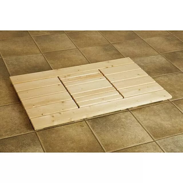 WEKA Saunabodenrost, L 100 cm x B 61,5 cm - beige