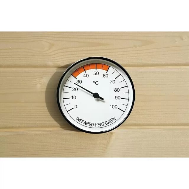 WEKA Thermometer, für: Infrarotkabinen, weiß - weiss