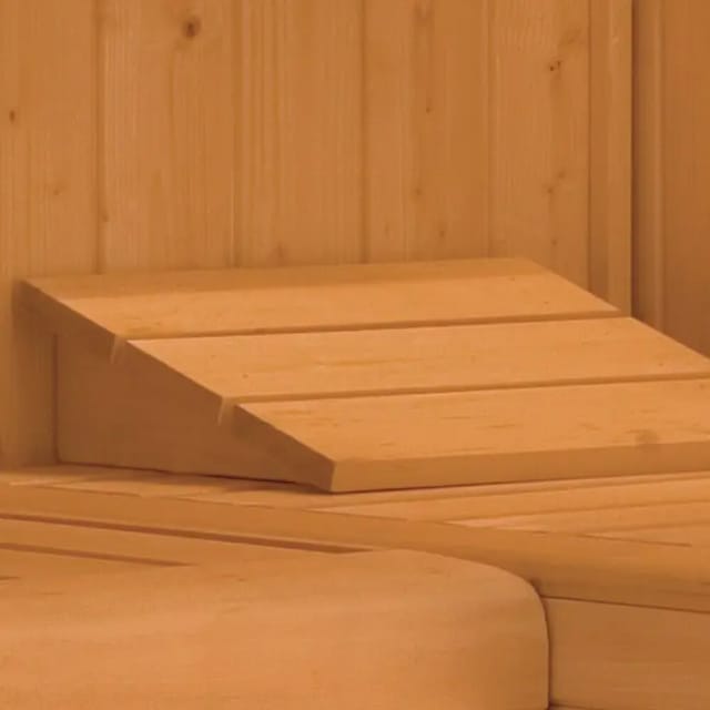 WEKA Kopfstütze, Lindenholz, BxL: 24 x 33 cm - beige