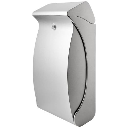 BURG WÄCHTER Briefkasten »Swing«, Kunststoff, silberfarben