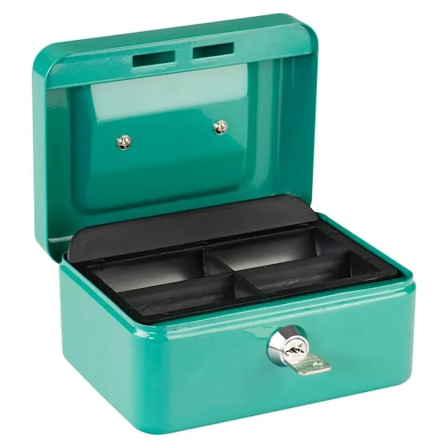 BURG WÄCHTER Geldkassette »Money«, (BxHxT): 15 x 8 x 12 cm - gruen