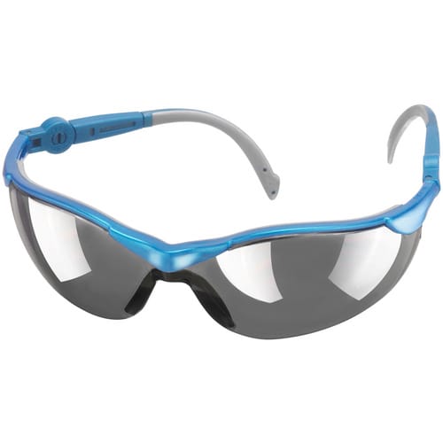 CONNEX Schutzbrille »COXT938760«, Kunststoff, grau/blau matt