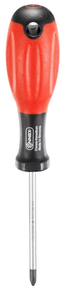 CONNEX Schraubendreher, Klingenlänge: 80 mm, Metall, PH, 60g - bunt