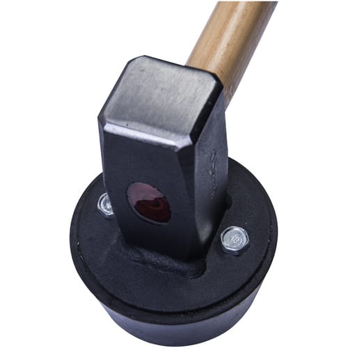 CONNEX Plattenverlegehammer »COX622256«, Durchmesser Kopf: 11 cm - schwarz