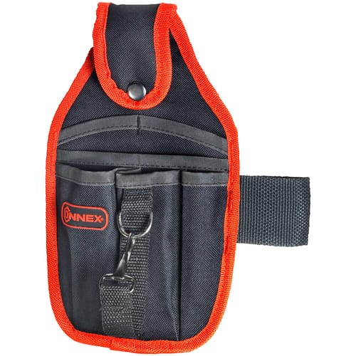 CONNEX Werkzeugtasche, Polyester, schwarz, rot
