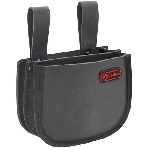 CONNEX Nageltasche, Leder, grau