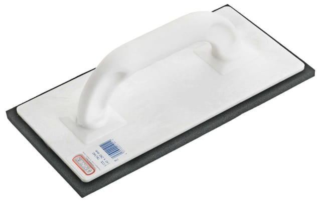 CONNEX Reibebrett, Länge: 28 cm, Kunststoff / Gummi - weiss