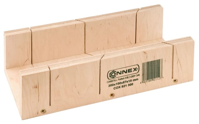 CONNEX Schneidladen, für Gerade Schnitte, Schnitte im 45°-Winkel - beige