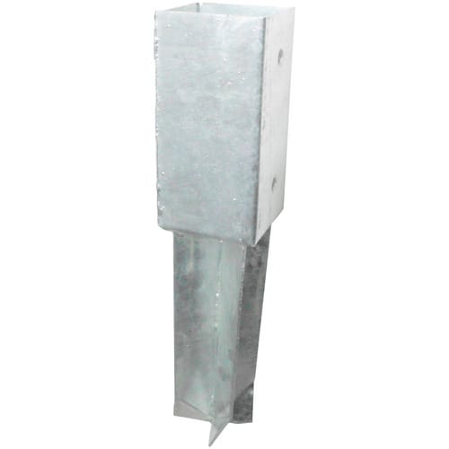 CONNEX Bodenhülse, Stahl, BxL: 76 x 75 mm - silberfarben