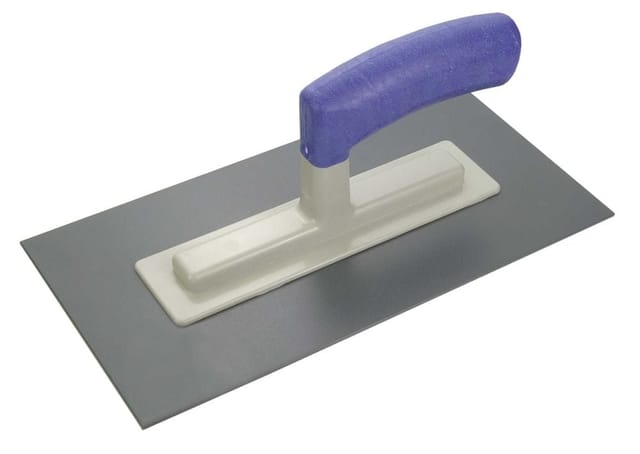CONNEX Glättekelle, Länge: 28 cm, Kunststoff/Stahl - blau