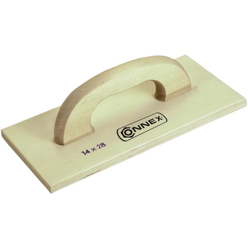 CONNEX Reibebrett, Länge: 28 cm, Holz - beige