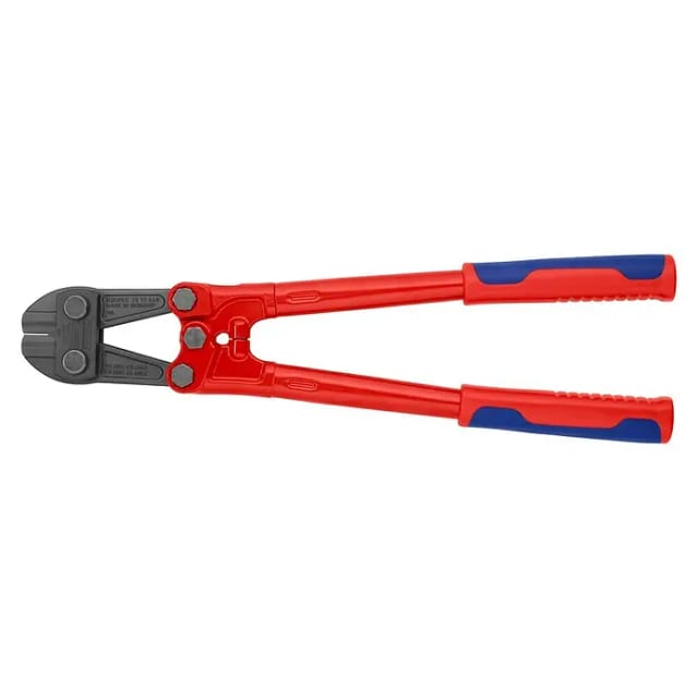 KNIPEX Bolzenschneider, blau/rot, Werkzeugstahl