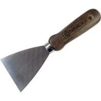 CONNEX Stoßspachtel, Länge: 19,3 cm, Buchenholz / Kohlenstoffstahl (hcs) - braun