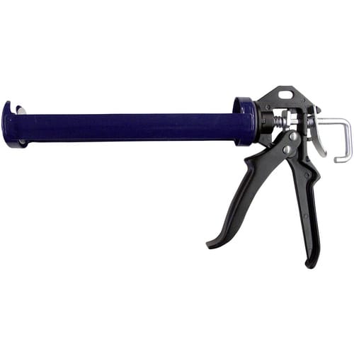 CONNEX Kittpresse, aus Stahl, für Kartuschen mit einem Inhalt von 310 – 400 ml - silberfarben