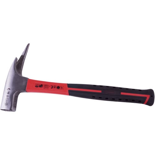 CONNEX Latthammer, 0,6 kg, rot/silberfarben/schwarz