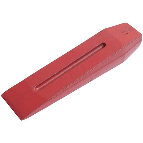 Spaltkeil, Material Klinge: Stahl, 55 mm Klingenbreite - rot