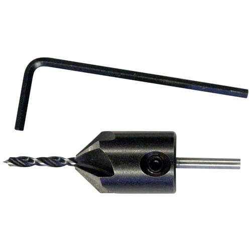 CONNEX Aufstecksenker mit Holzbohrer, Ø 16 x 3 mm - schwarz
