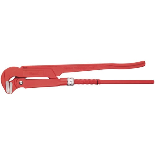 CONNEX Schwedenrohrzange, Länge: 42 cm, Chrom-Vanadium-Stahl - rot