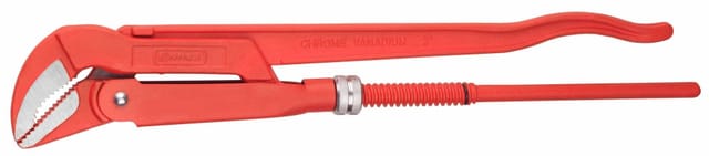 CONNEX Eckrohrzange, Länge: 53 cm, Chrom-Vanadium-Stahl - rot