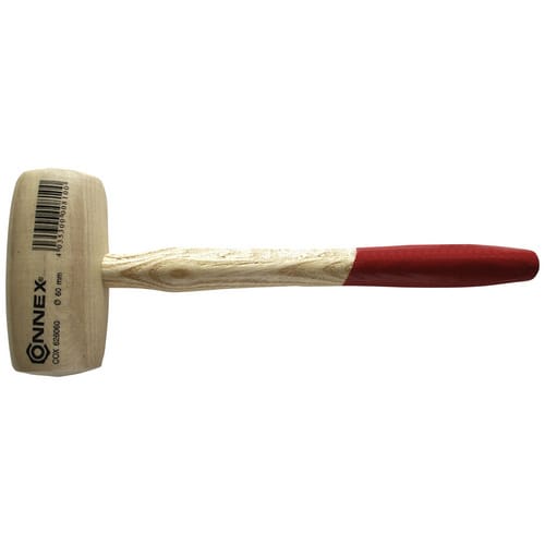 CONNEX Holzhammer, Durchmesser Kopf: 60 cm - braun
