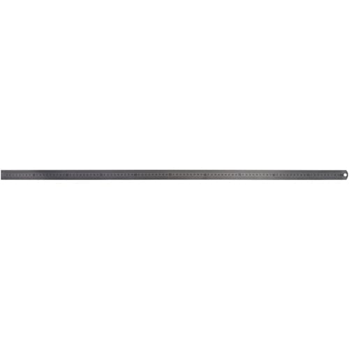 CONNEX Stahlmaßstab, 1 Meter, Silber - silberfarben