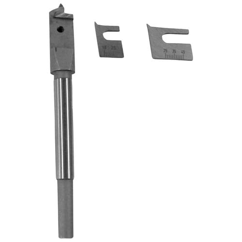 CONNEX Maschinen Zentrumbohrer, Ø 13/15 – 25/25 – 45 mm - grau