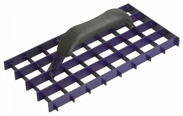 CONNEX Gitter-Rabot, Länge: 28,5 cm, Kunststoff / Metall - blau