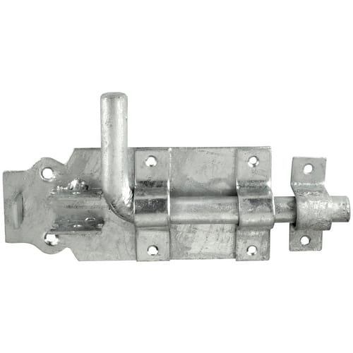 CONNEX Grendelriegel (BxL): 70 x 160 mm, stahl - silberfarben