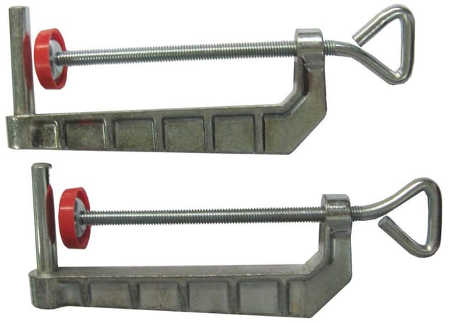 CONNEX Tischklemmen, Metall, silberfarben