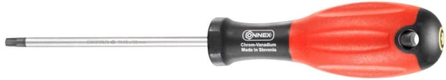 CONNEX Schraubendreher, Metall, T, 65g - rot