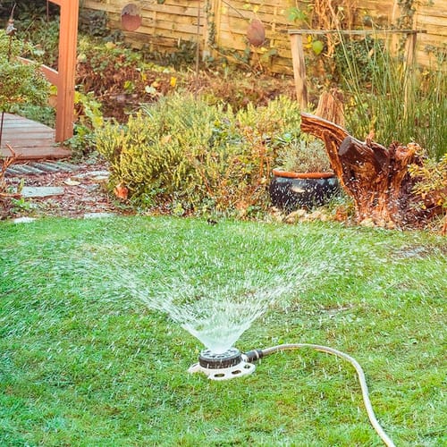 Mr. GARDENER Flächenregner, inkl. Standfuß - schwarz