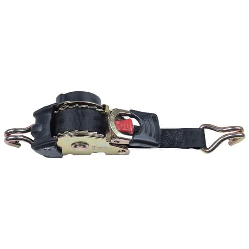 CONNEX Zurrgurt, Stahl | Polyester, 600 kg, Schwarz, 300 x 2,5 cm