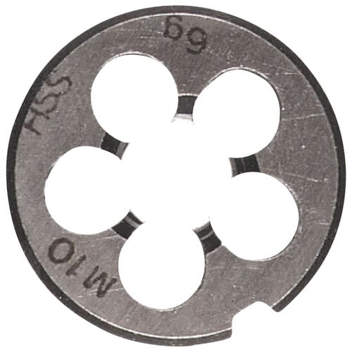 CONNEX Schneideisen, M10, silberfarben, Schnellarbeitsstahl