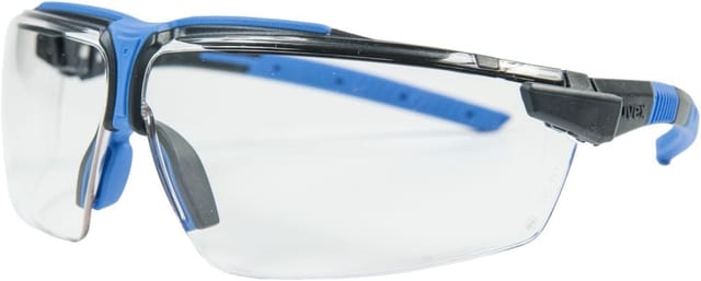 UVEX Schutzbrille »i-3«, Polycarbonat (PC), anthrazit/blau