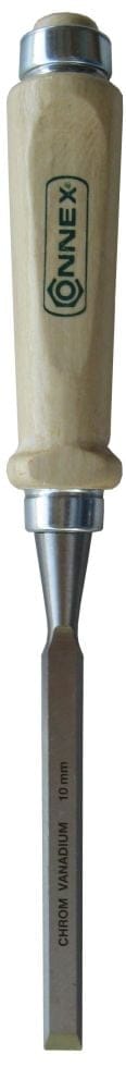CONNEX Stechbeitel 19 x 1 cm - silberfarben