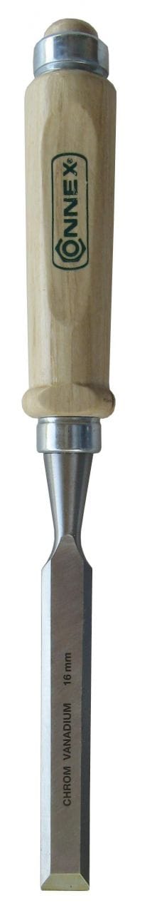 CONNEX Stechbeitel 29 x 1,6 cm - silberfarben